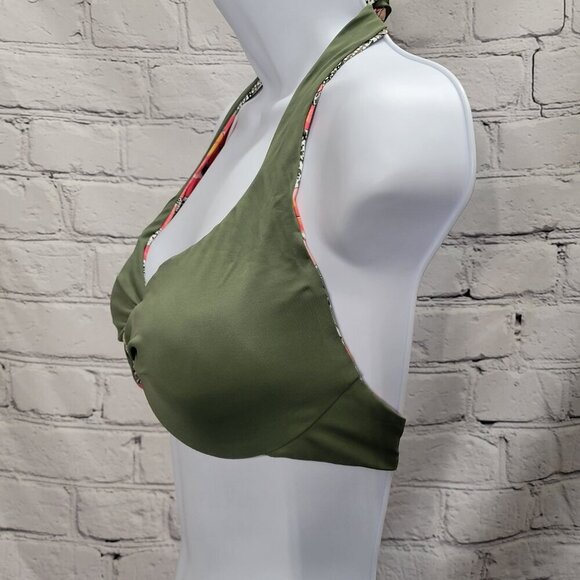 Coco Reef Women's Verso Reversible Bra-Sized Twist-Front Bikini - Picture 9 of 10